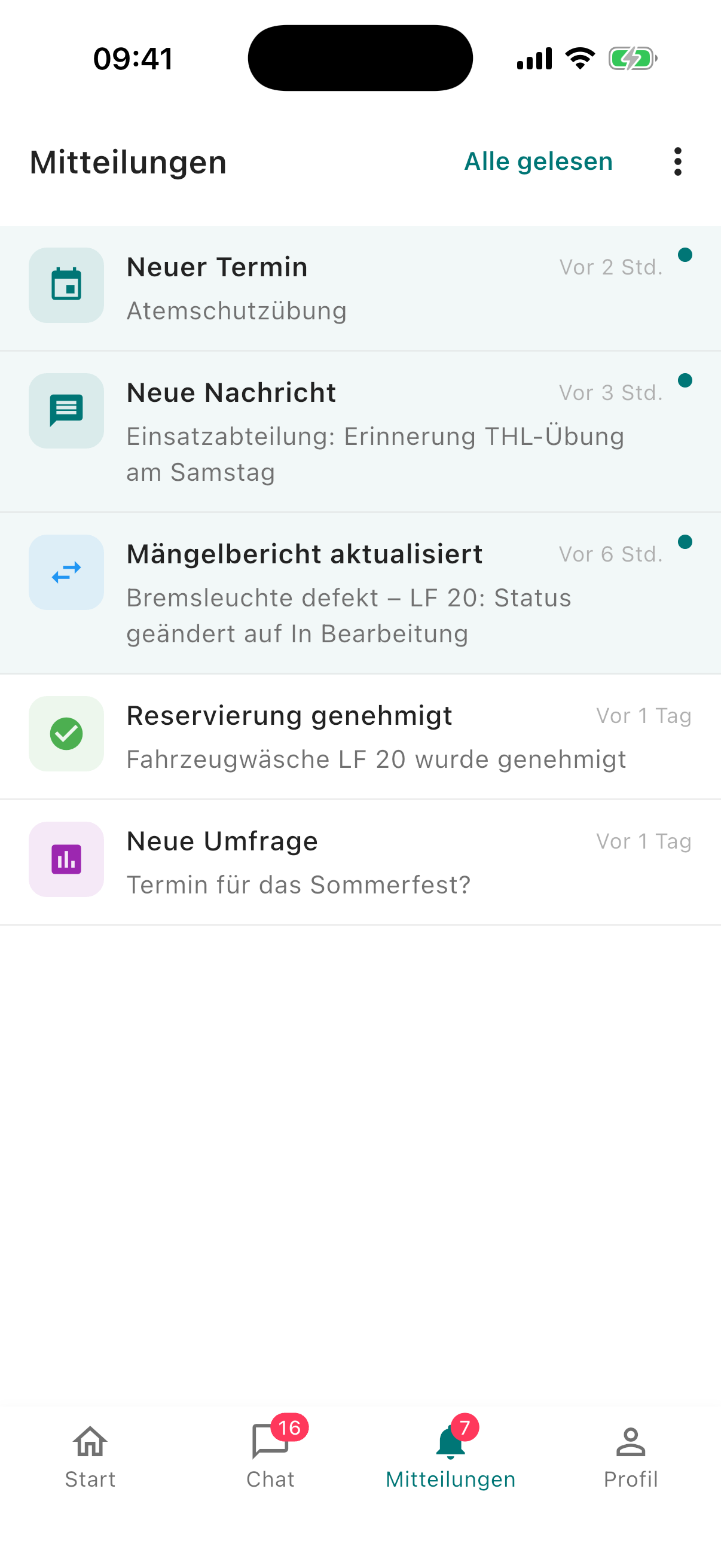 BOSkom App – Push-Benachrichtigungen